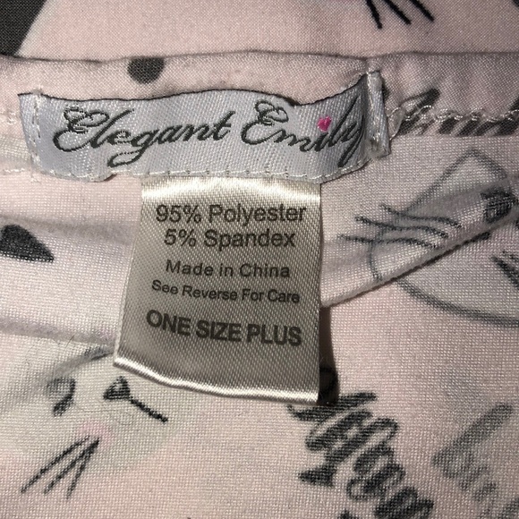 Elegant Emily one size soft kitty cat night shirt - Picture 4 of 5